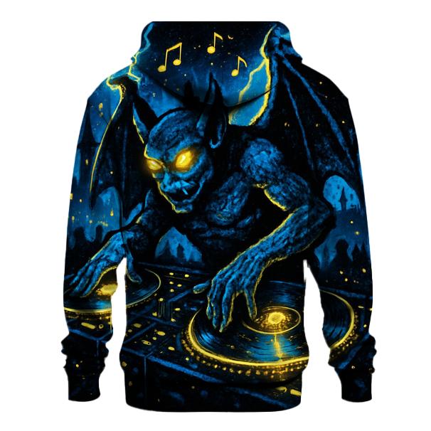 Gargoyle Vinyl DJ designer hoodies