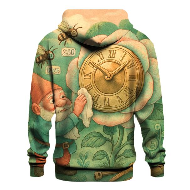 Clockface Garden Gnome hoodie trends