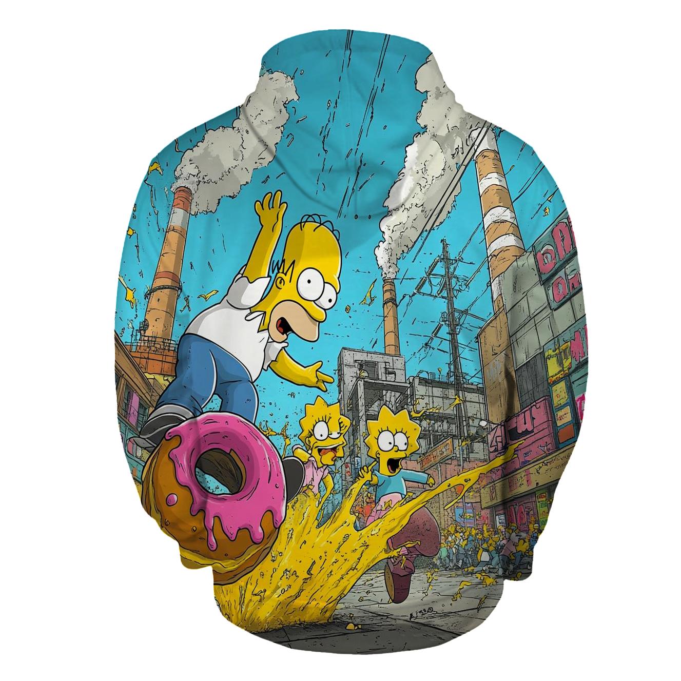 Springfield Sunset Shuffle embroidered hoodies