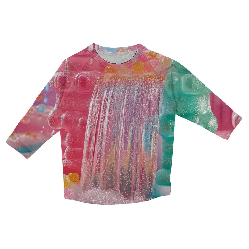 Galaxy Soda Pop Cascade trendy 3/4 sleeve tops