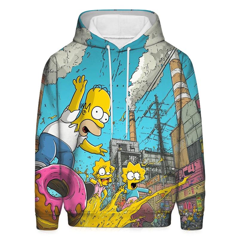 Springfield Sunset Shuffle designer hoodies
