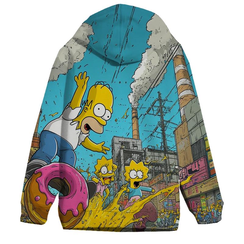 Springfield Sunset Shuffle designer hoodies