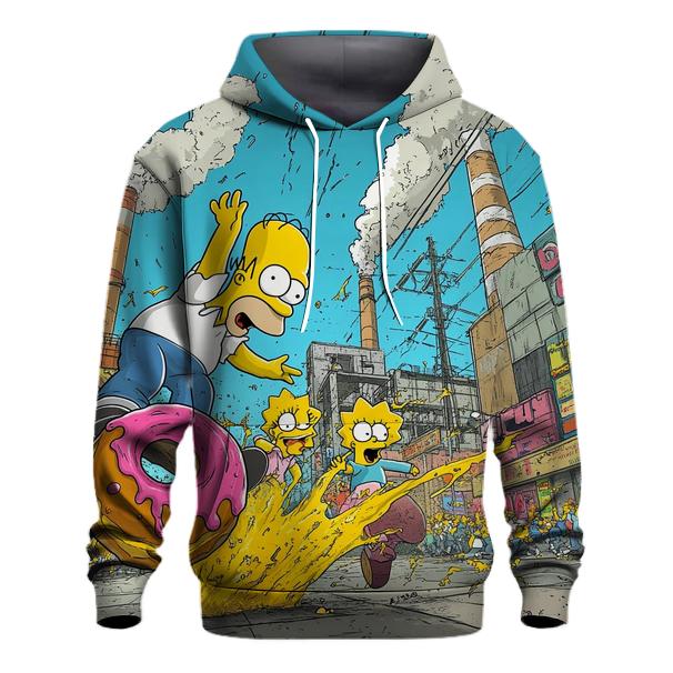 Springfield Sunset Shuffle designer hoodies