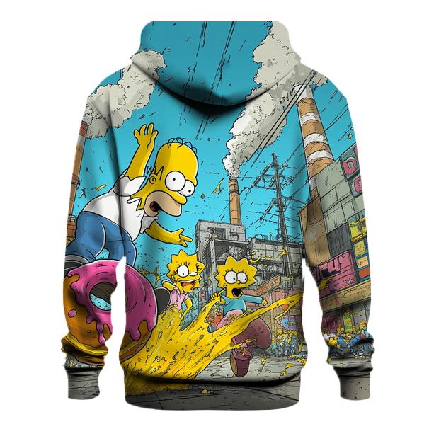 Springfield Sunset Shuffle designer hoodies
