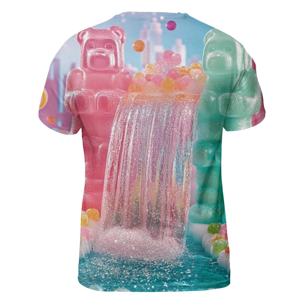 Galaxy Soda Pop Cascade creative print fashion shirts