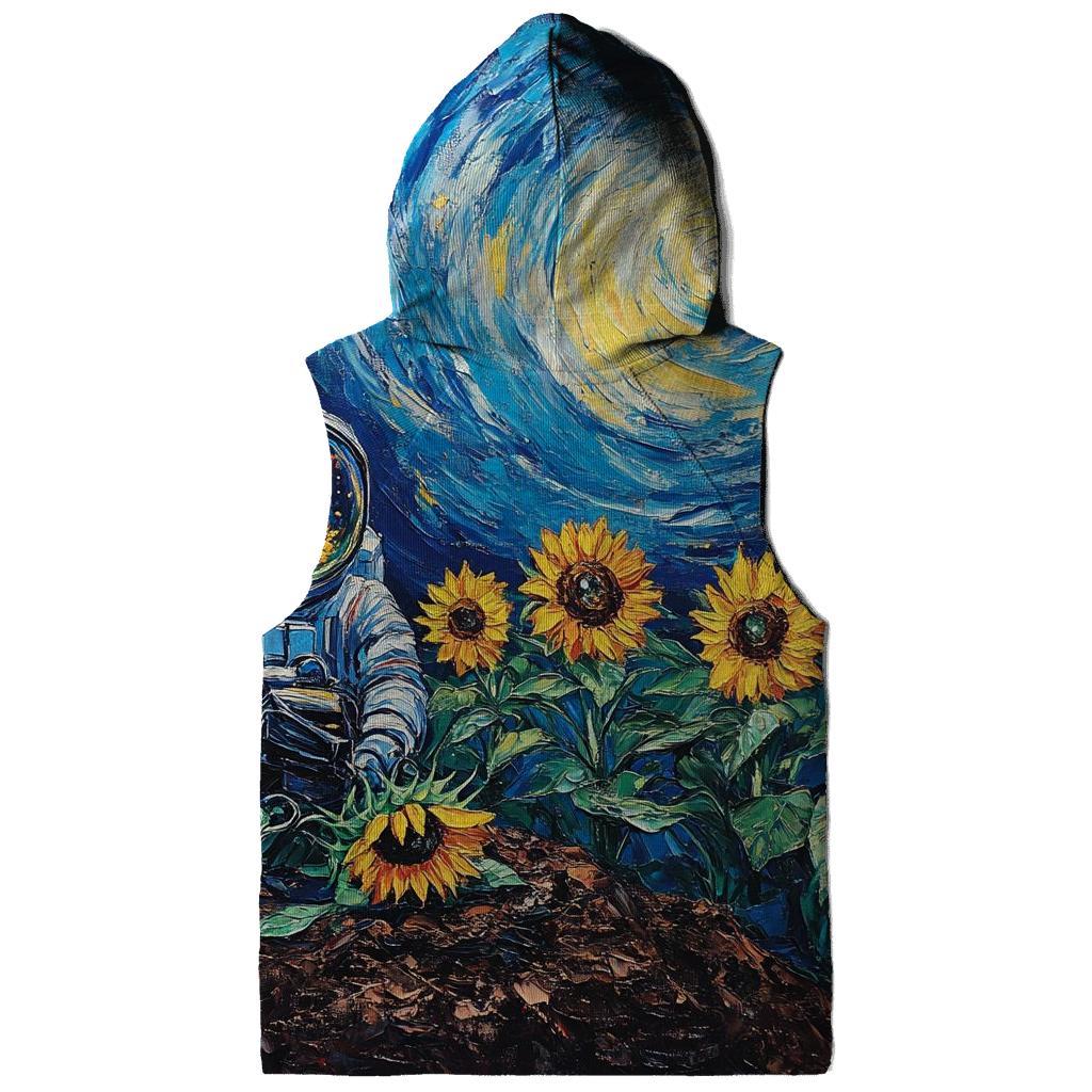 Van Gogh Inspired Astronaut Garden custom hoodies