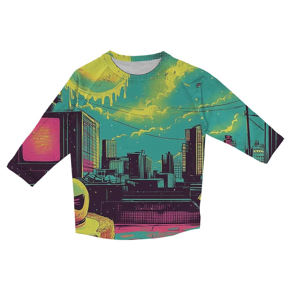 Breakfast Bandit Brigade trendy 3/4 sleeve tops