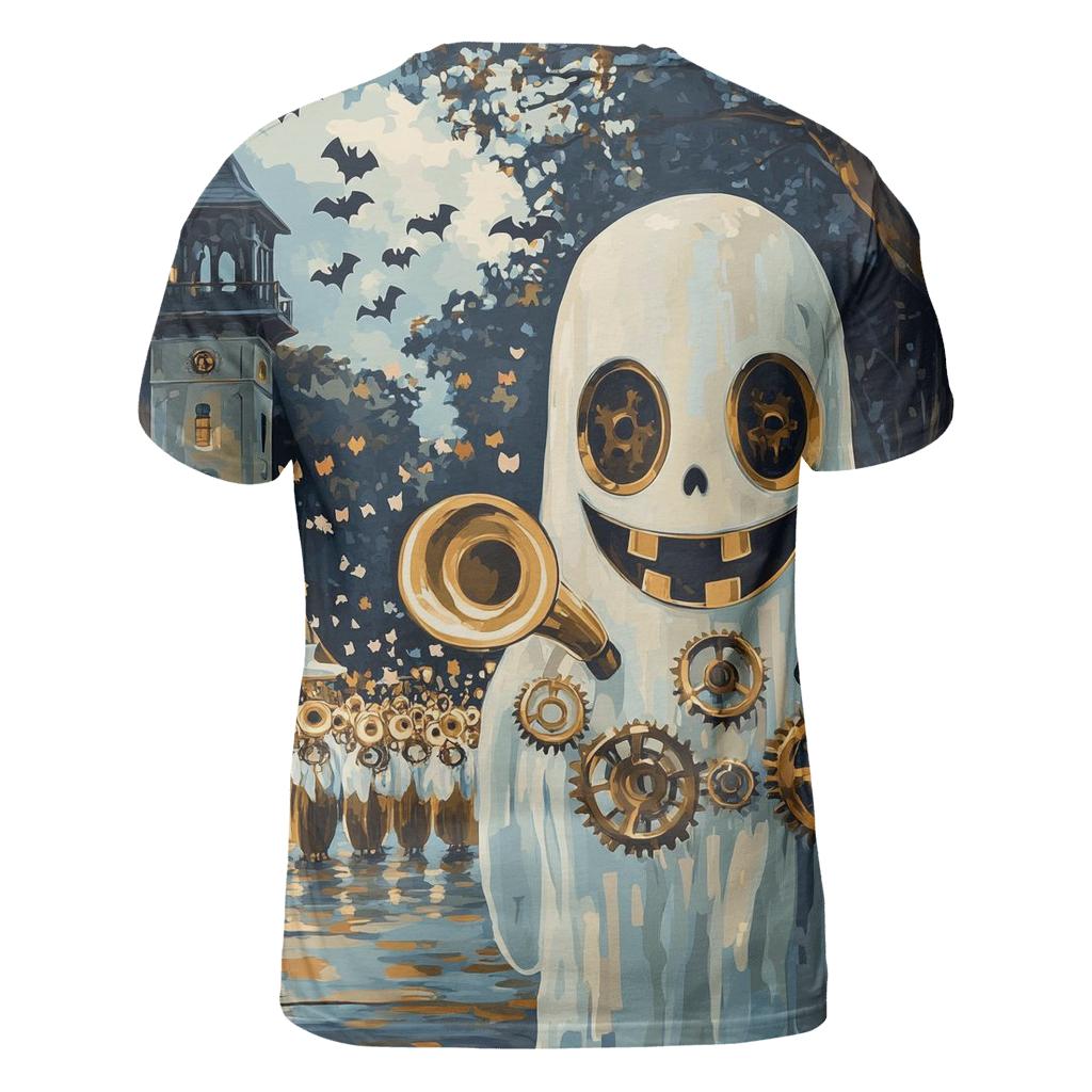 Clockwork Ghost Parade trendy printed shirt styles