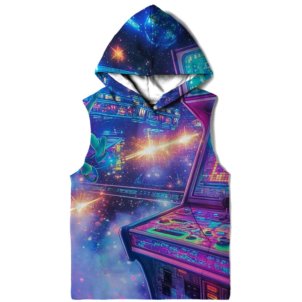 Alien Arcade Breakout embroidered hoodies