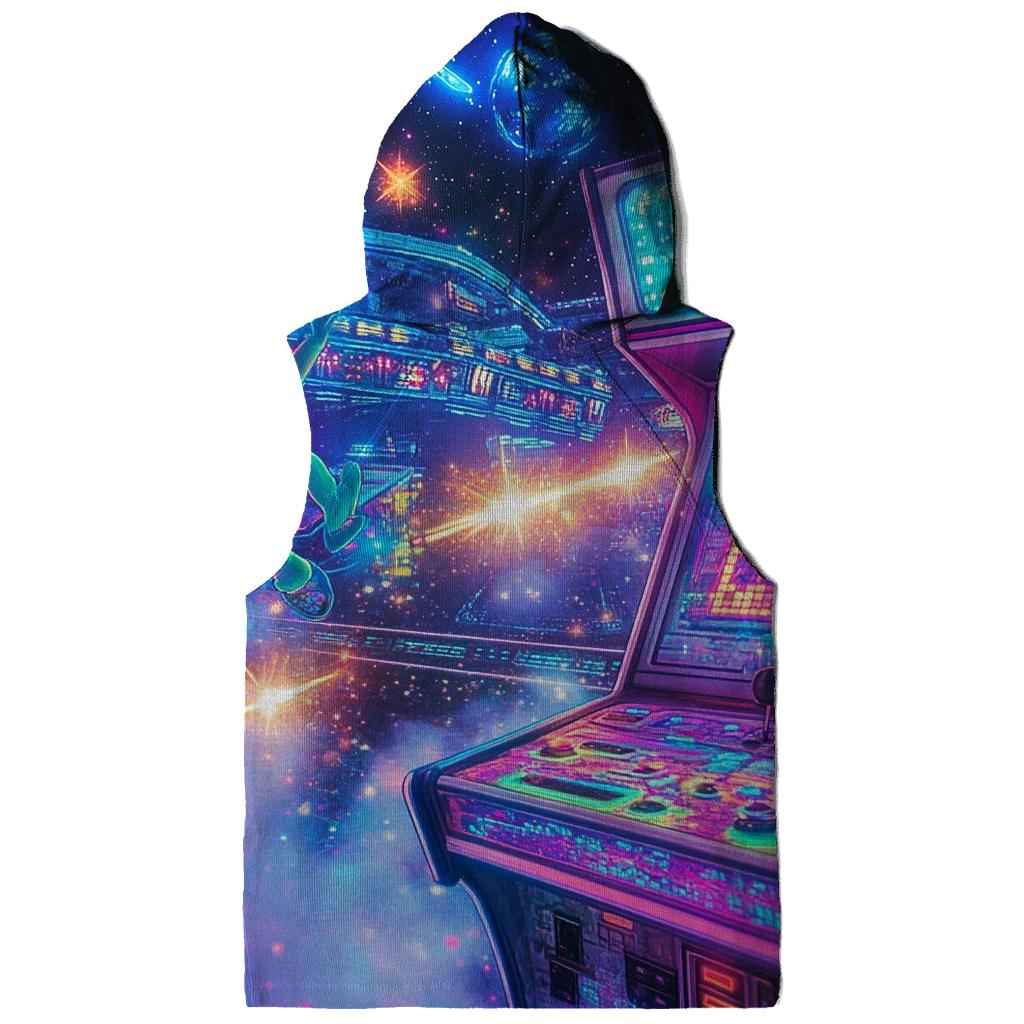 Alien Arcade Breakout embroidered hoodies