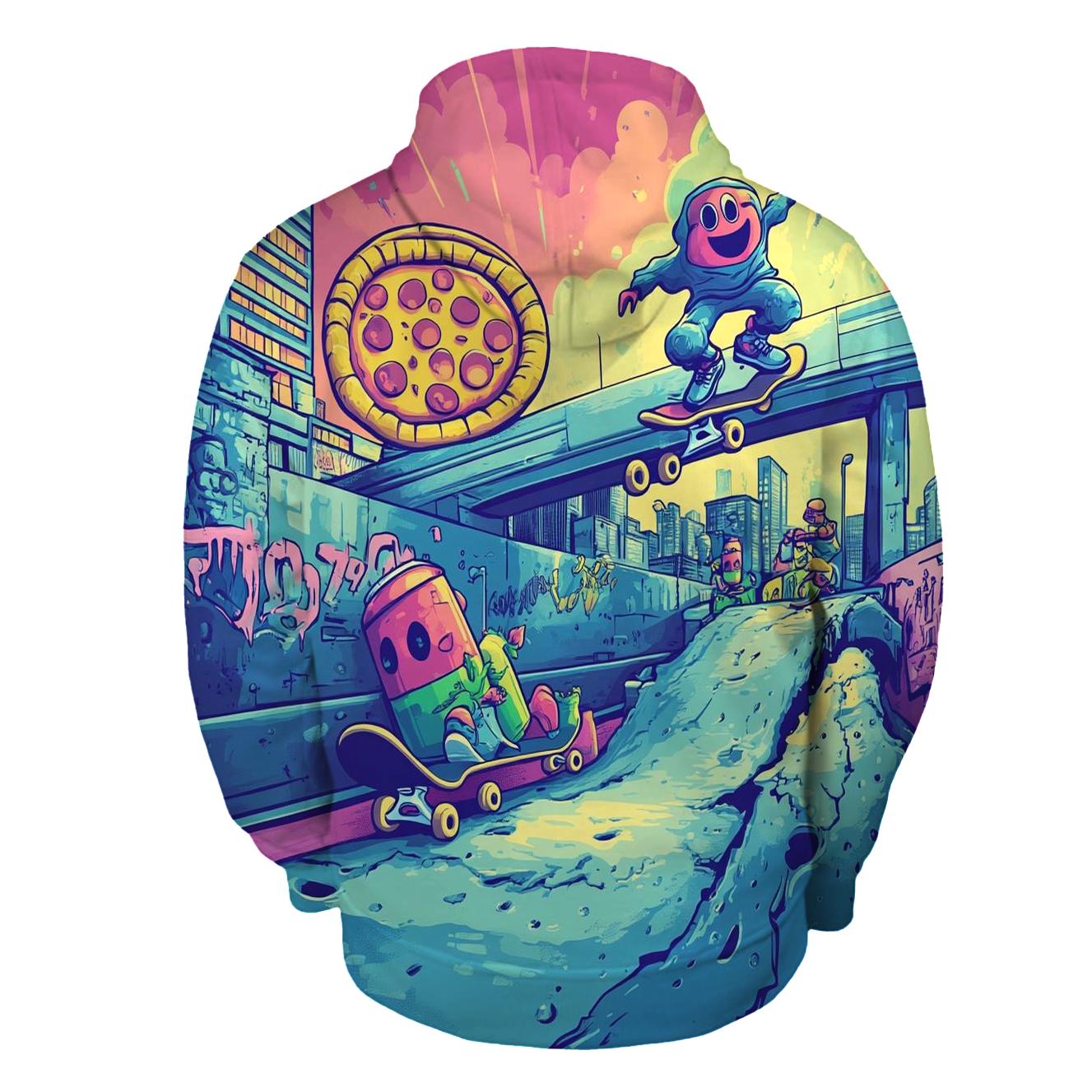 Skateboard Snack Squad custom hoodies