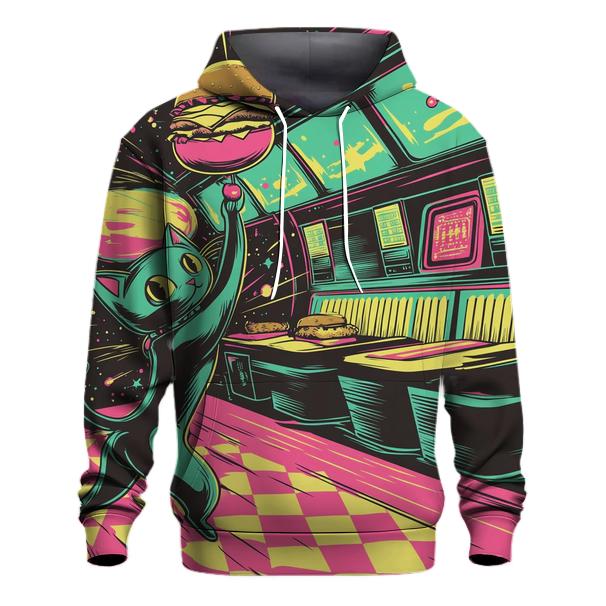 Cosmic Diner Riot zip-up hoodies