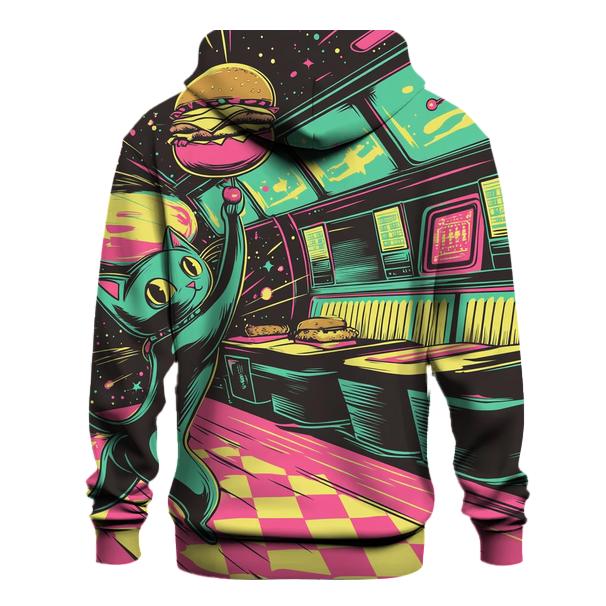 Cosmic Diner Riot zip-up hoodies