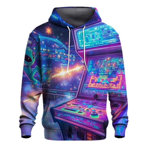 Alien Arcade Breakout heavyweight hoodies