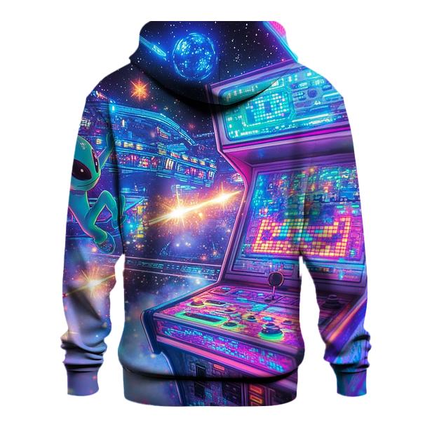 Alien Arcade Breakout heavyweight hoodies