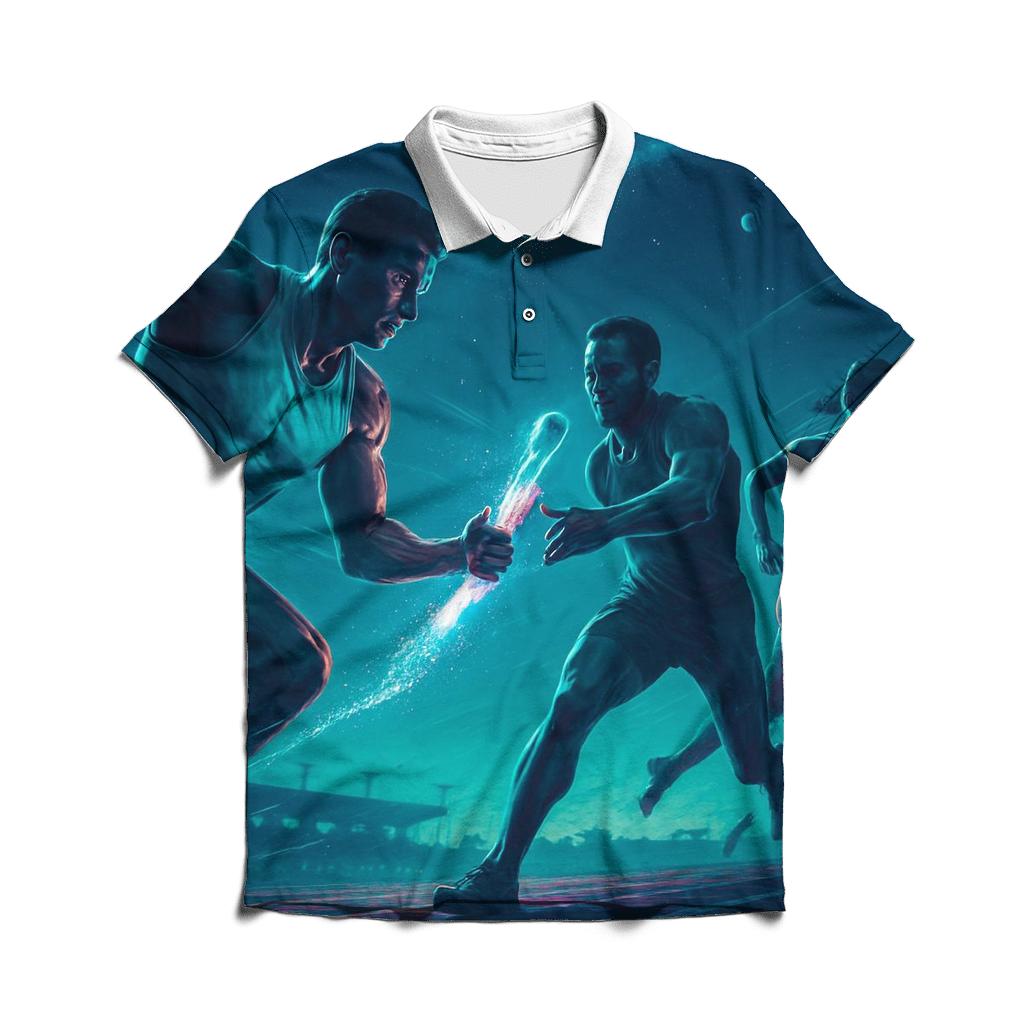 Solar Sprint Relay casual sports polo shirts