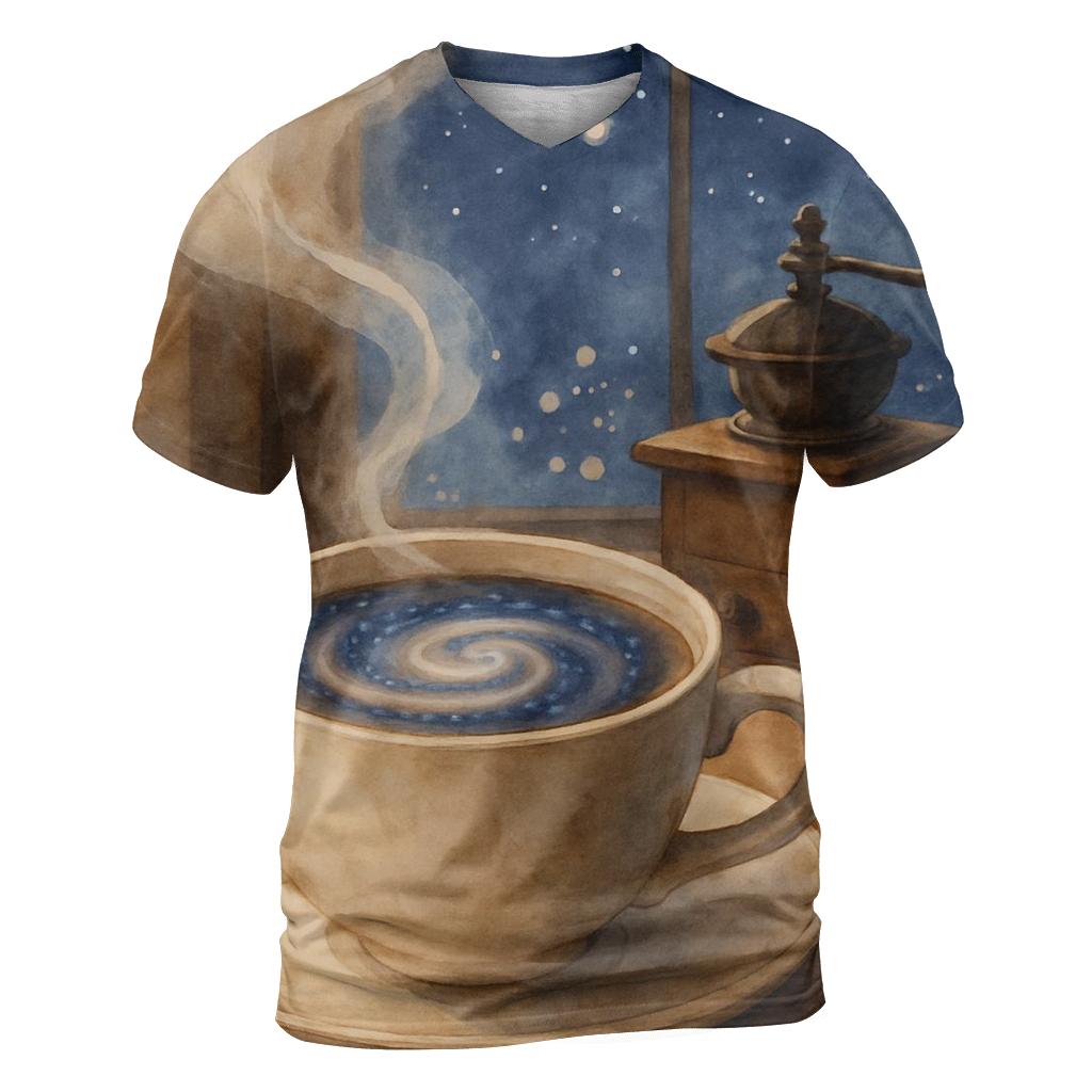 Nebula Brew Scene unique graphic print tees