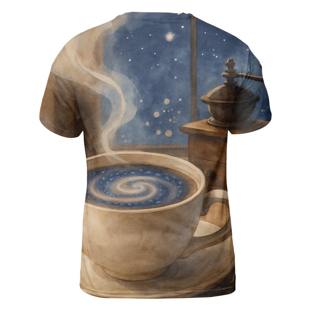 Nebula Brew Scene unique graphic print tees