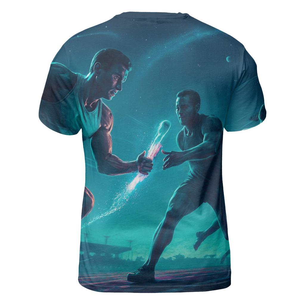 Solar Sprint Relay trendy printed shirt styles