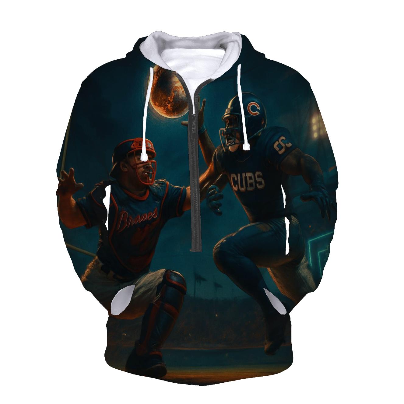 Clash At The Diamond Line printed hoodies