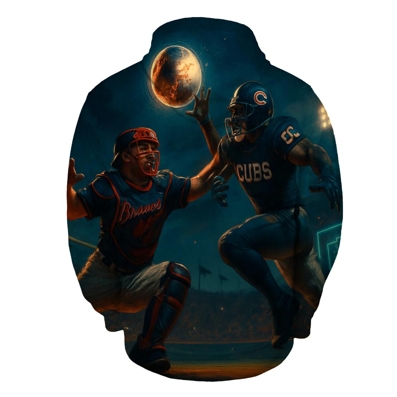 Clash At The Diamond Line printed hoodies