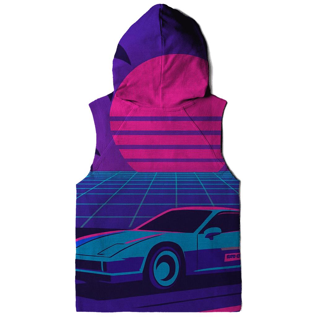 Neon Skyline Mirage pullover hoodies