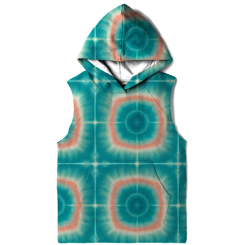 Itajime Nebula Grid graphic hoodies
