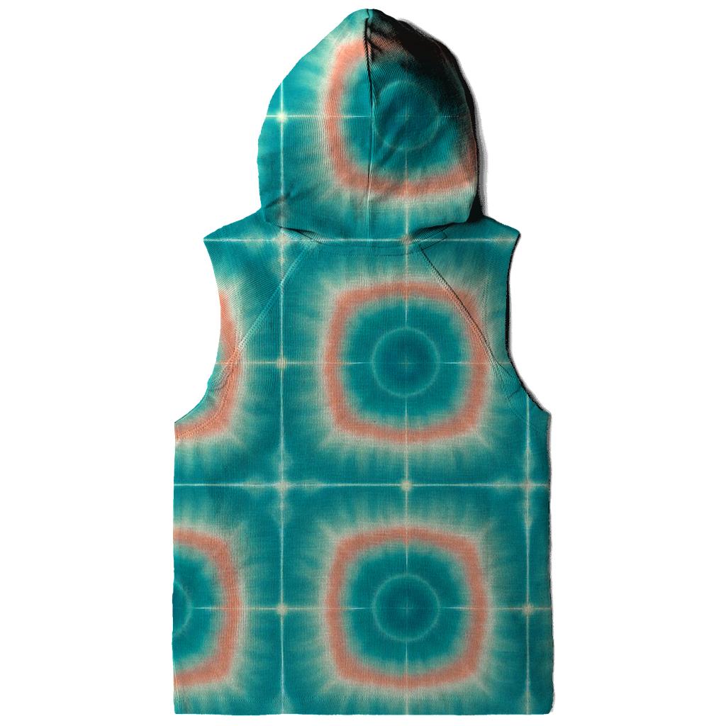 Itajime Nebula Grid graphic hoodies