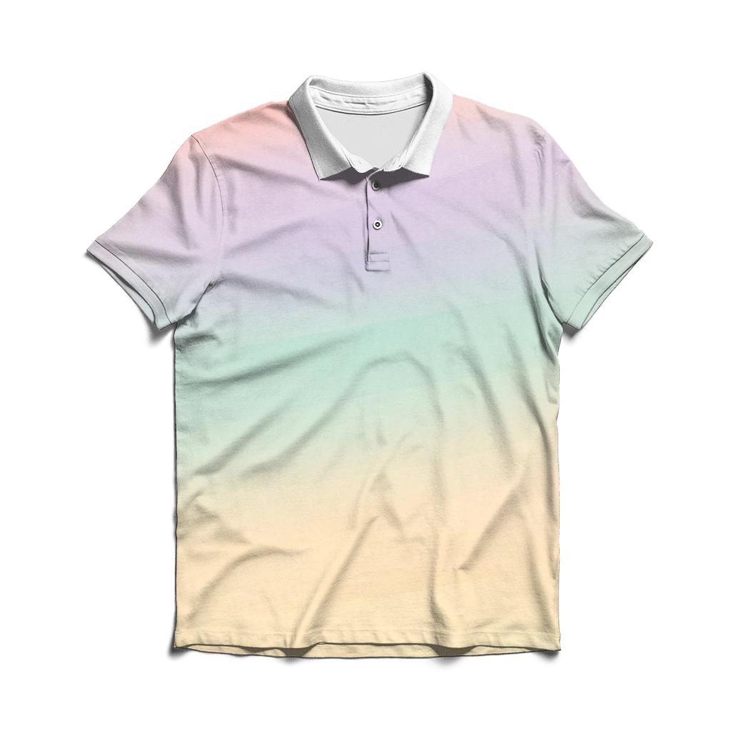 Pastel Drift casual sports polo shirts