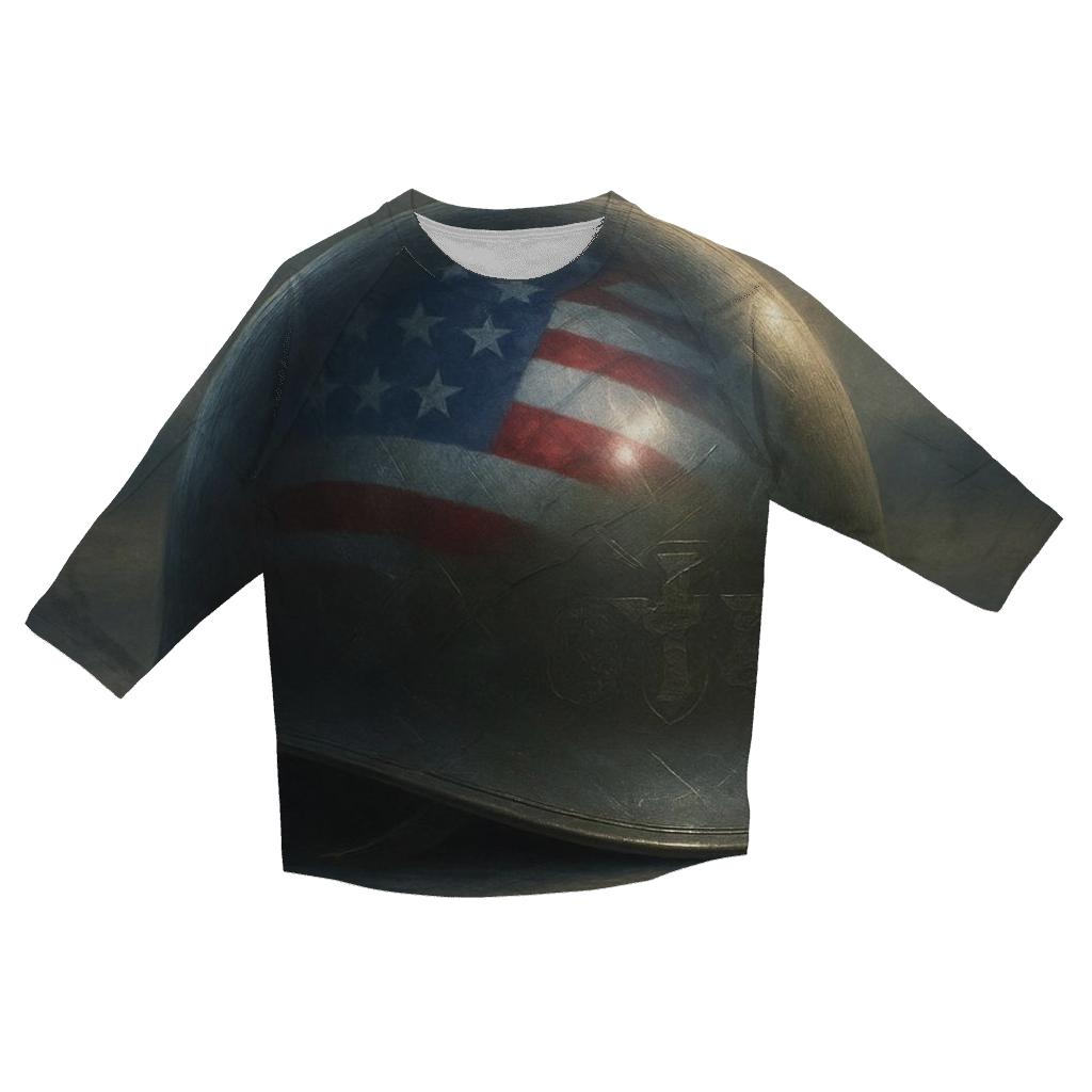 Guardian Helmet Reflection designer 3/4 sleeve blouses