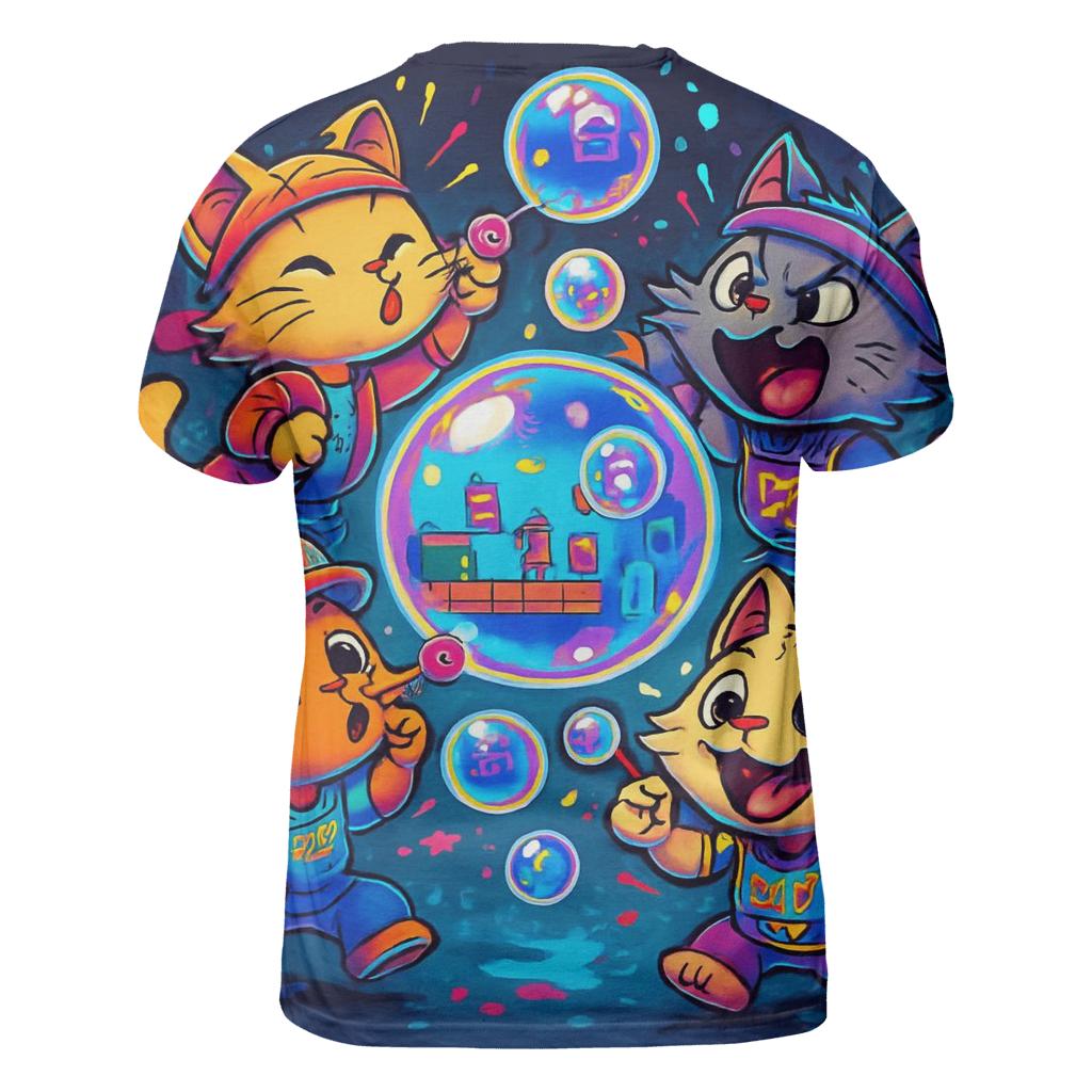 Bubble Arcade Alley Kittens personalized full print shirts