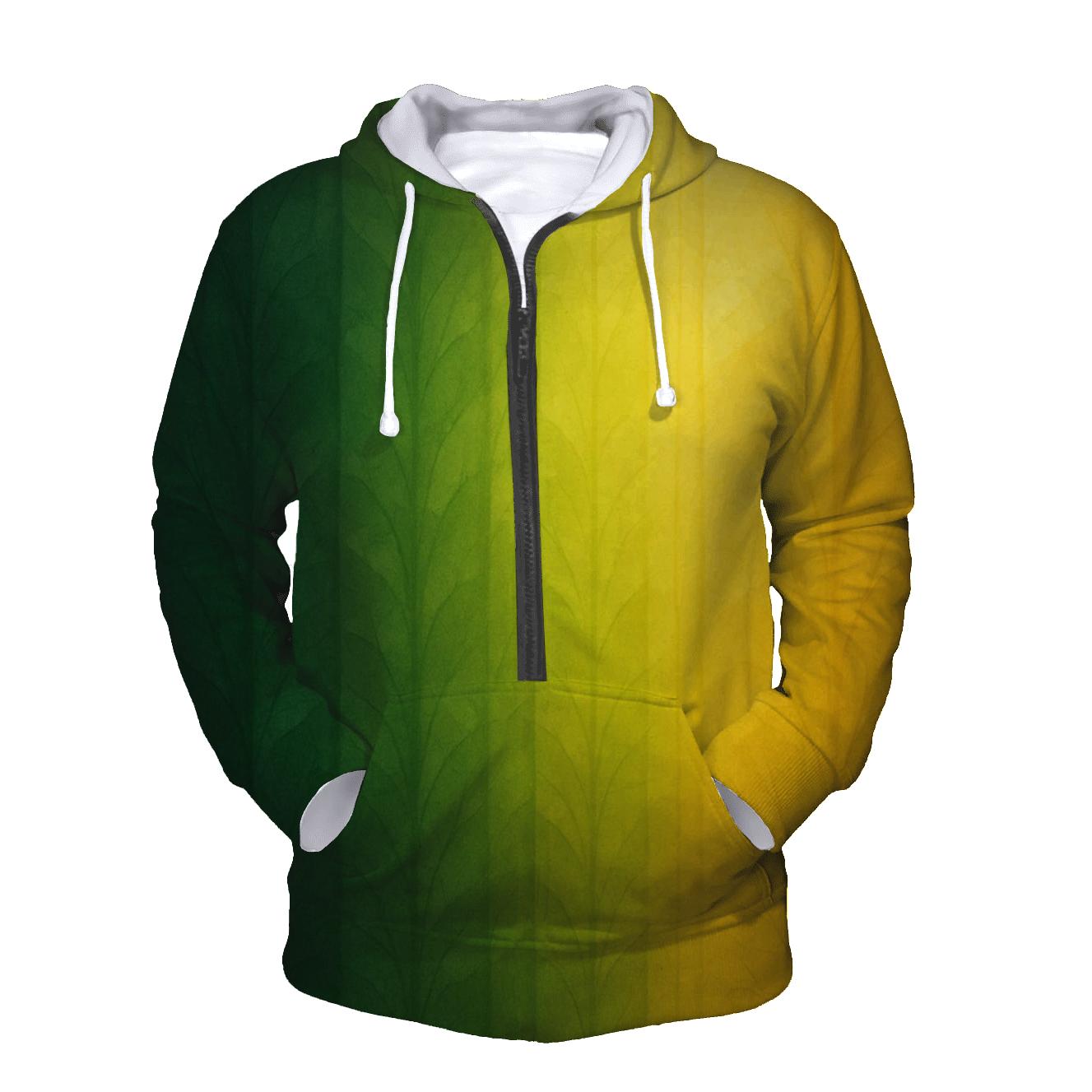 Forest Canopy Fade custom hoodies