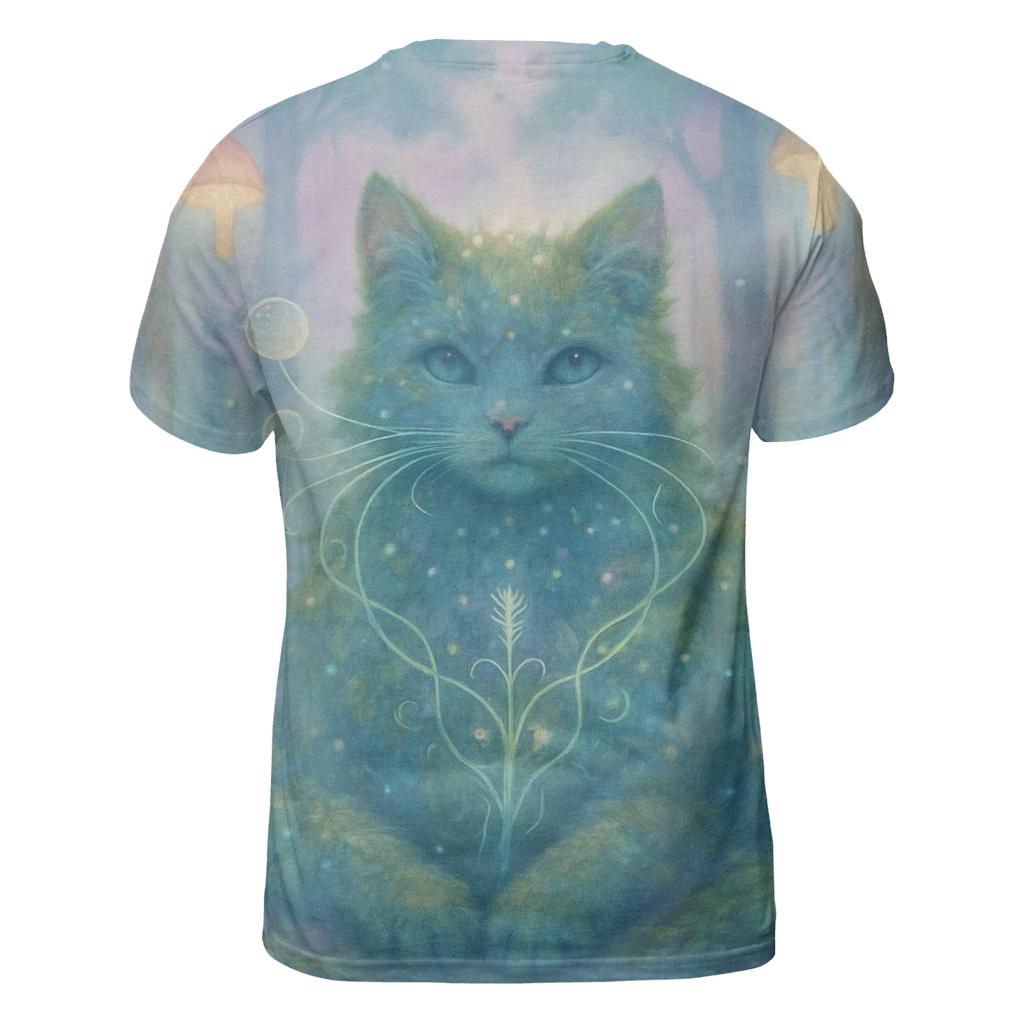 Dreamweaver Forest Spirit Cat custom all-over print shirts
