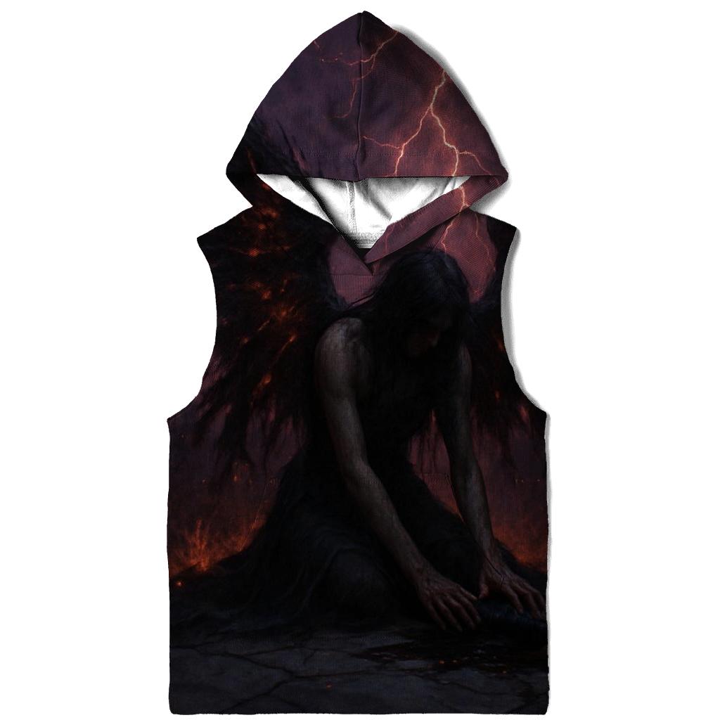 Fallen Angel Of Ashen Wings zip-up hoodies