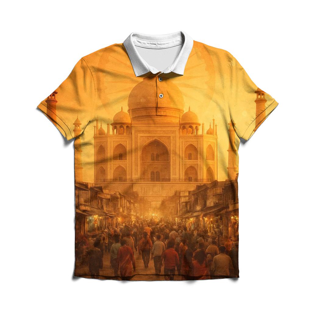 India Double Exposure designer slim fit polos