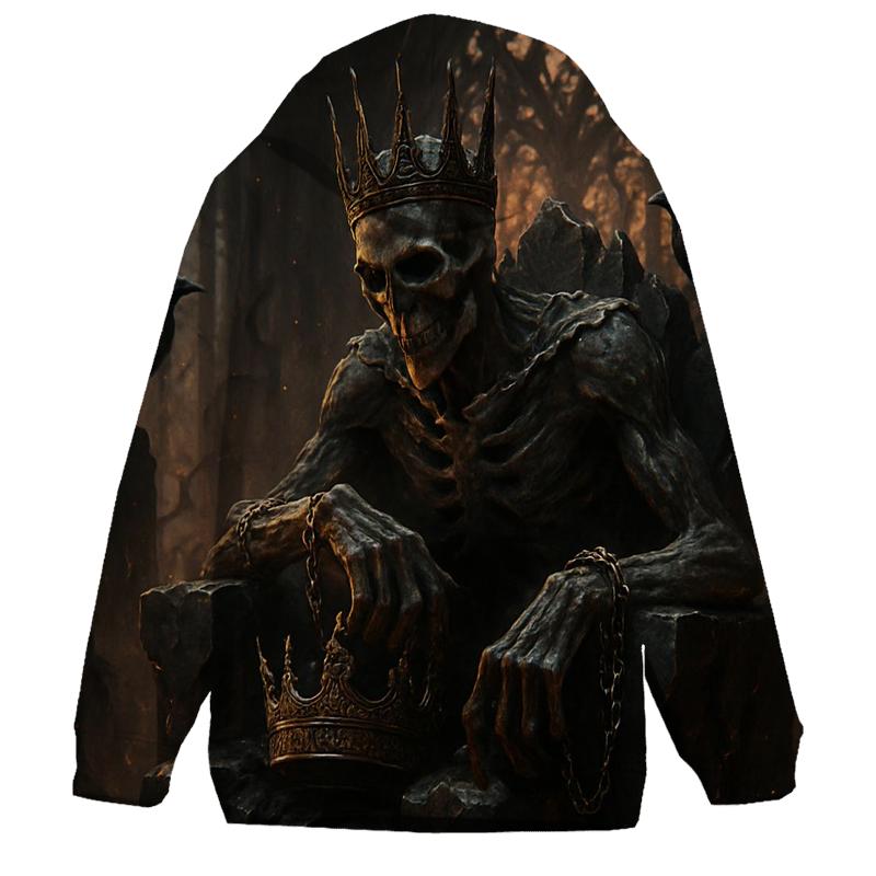 Throne Of Ash And Bone printed hoodies