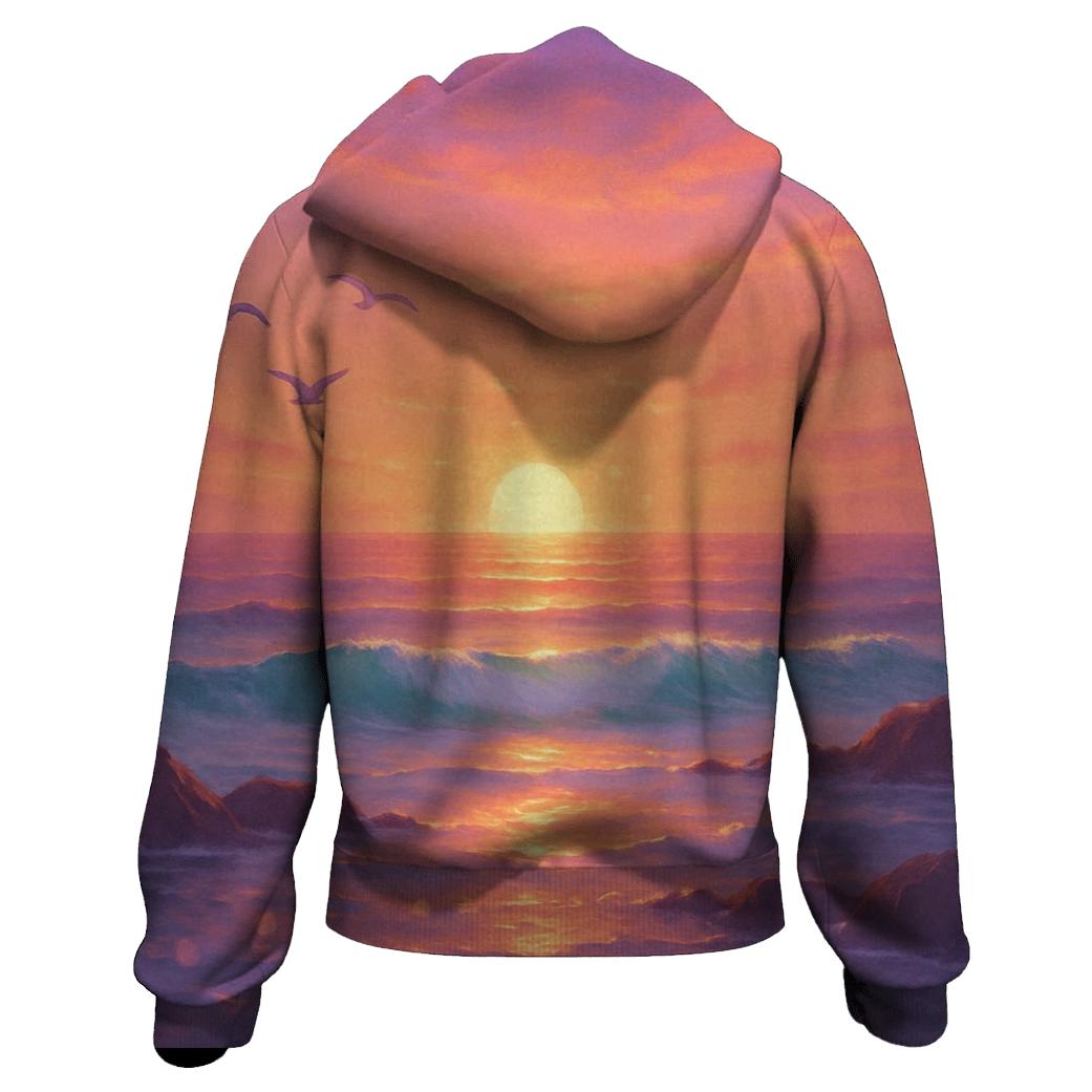 Coral Tide Horizon designer hoodies