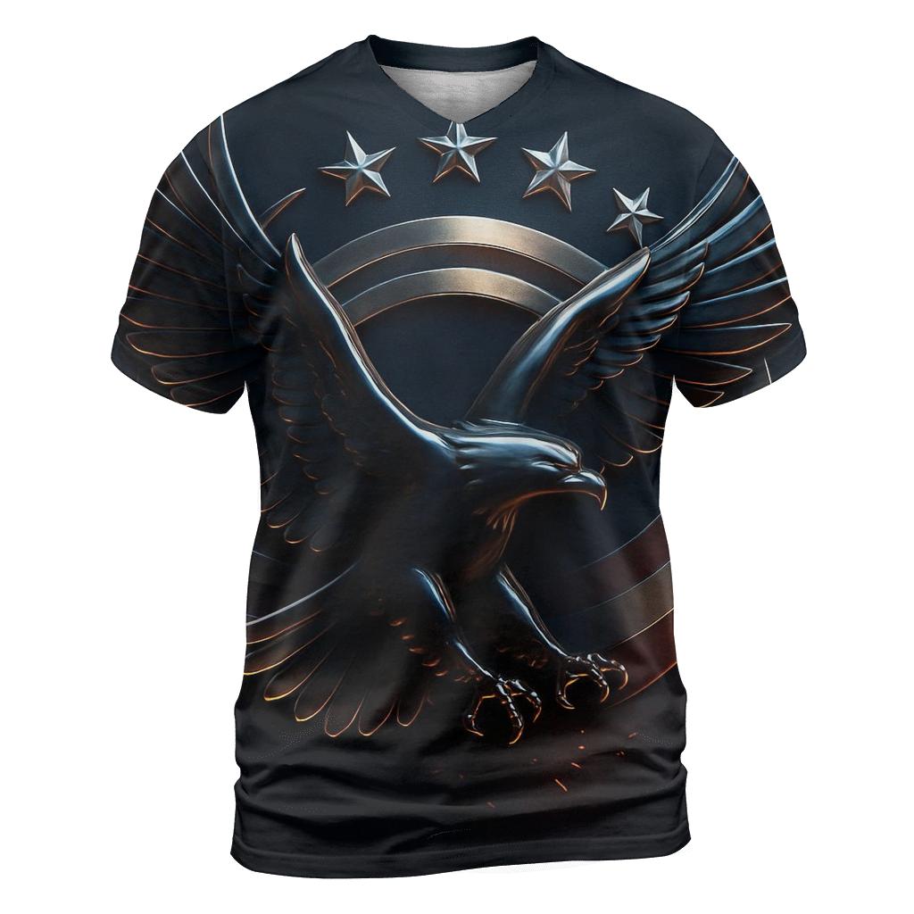 Eagle Halo Banner custom all-over print shirts