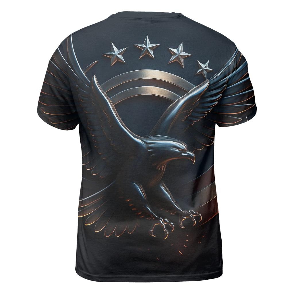 Eagle Halo Banner custom all-over print shirts
