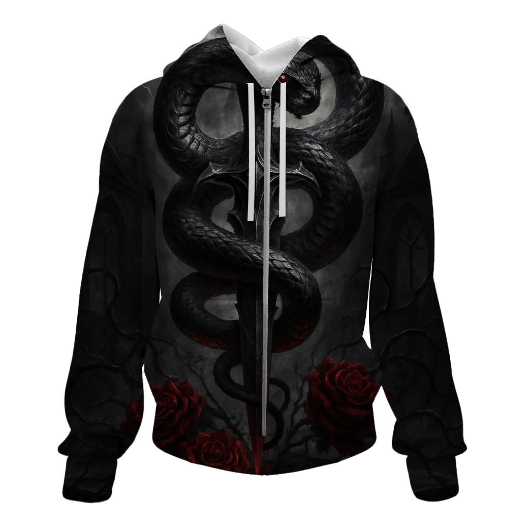 Serpent Dagger Of The Black Chapel graphic hoodies