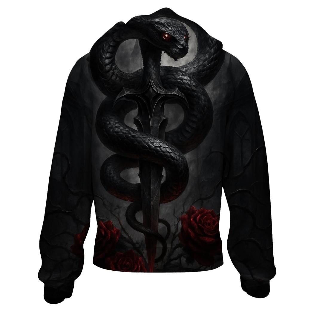 Serpent Dagger Of The Black Chapel graphic hoodies