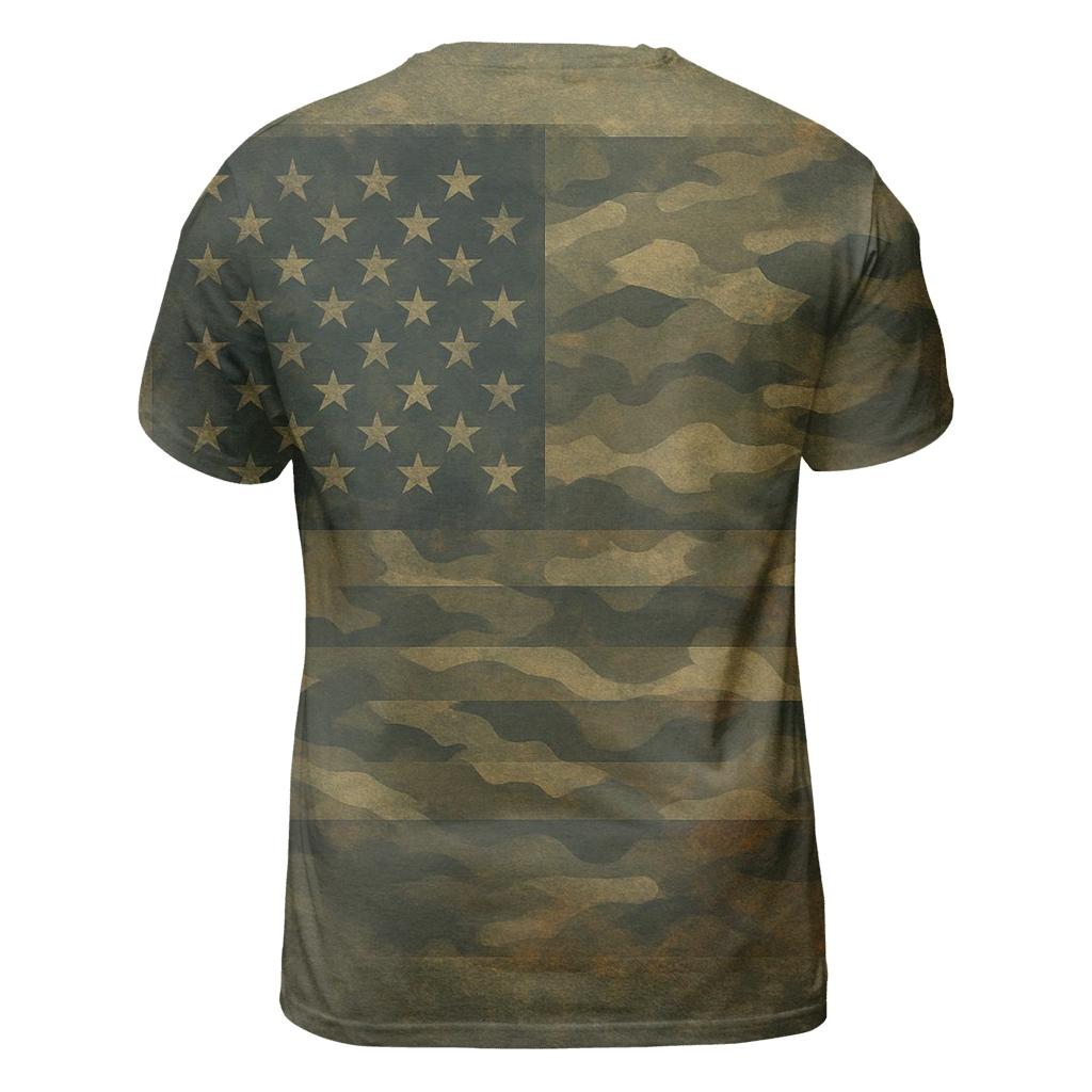 Camouflage Stars Embrace designer pattern shirts