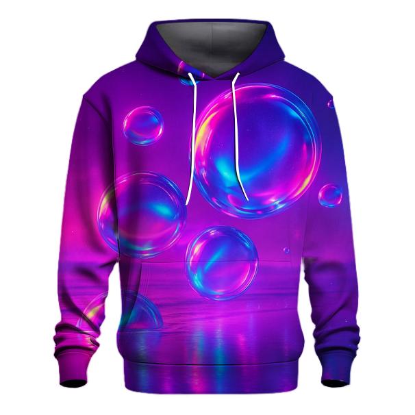 Neon Orb Tide premium hoodies