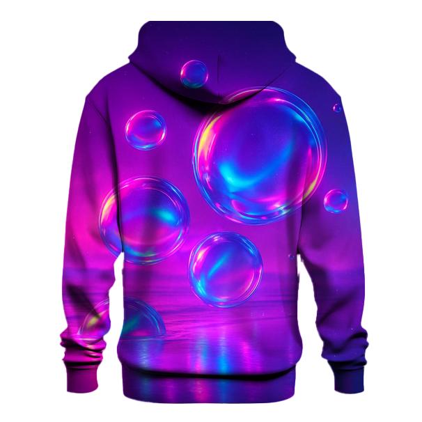 Neon Orb Tide premium hoodies