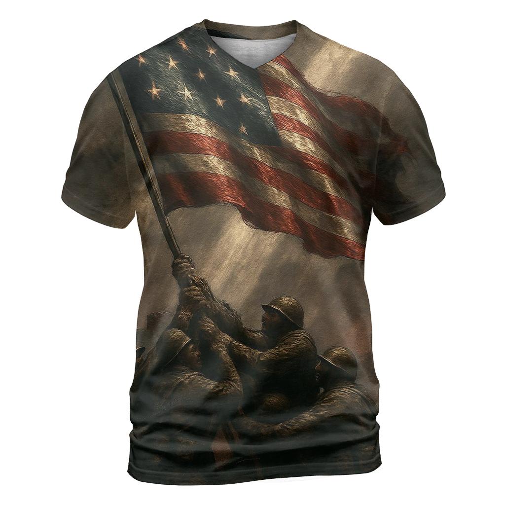 Rising Colors Over Ruins personalized full print shirts