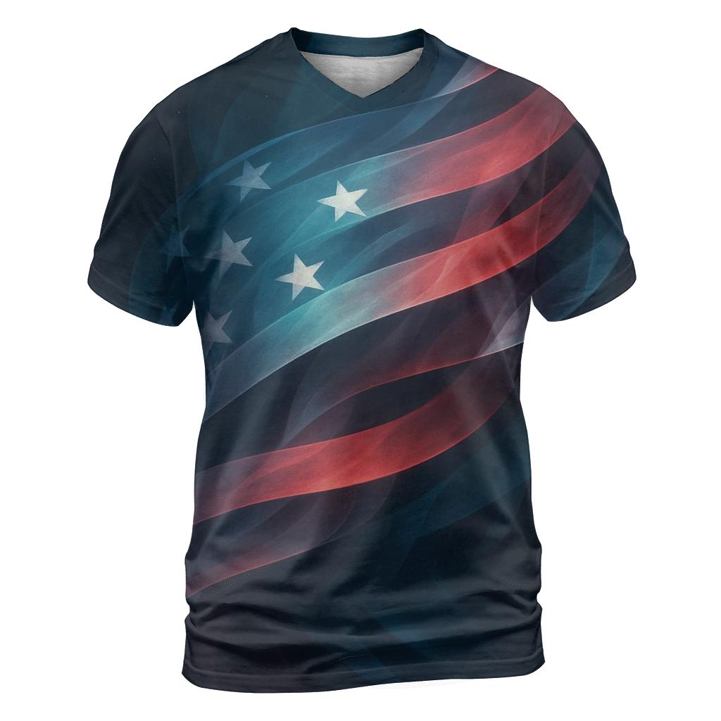 Aurora Banner Twist designer pattern shirts