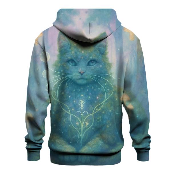 Dreamweaver Forest Spirit Cat hoodies fashion