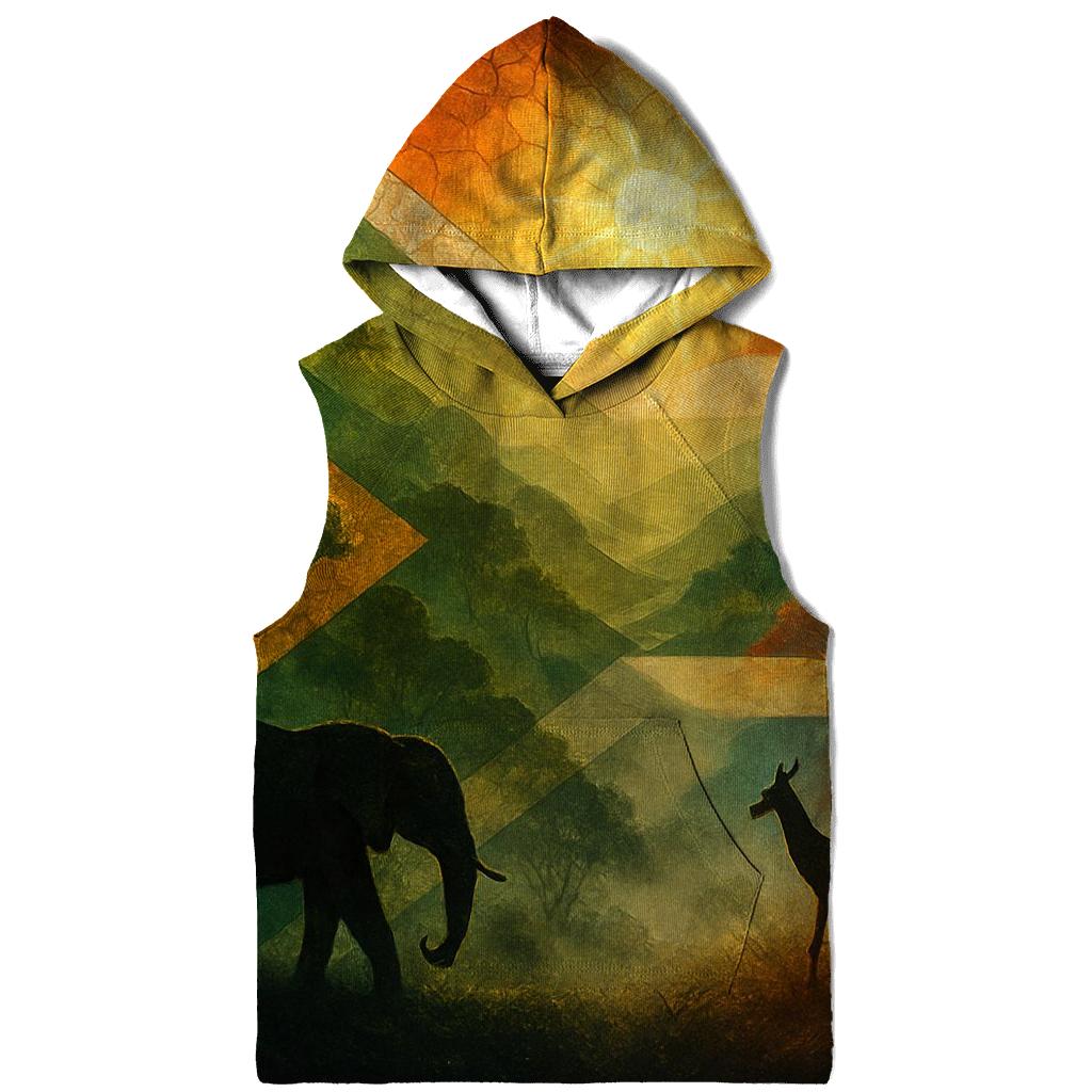 South Africa Mosaic Forest custom hoodies