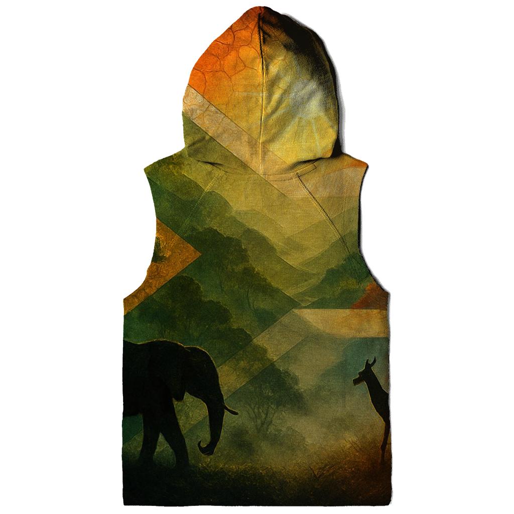 South Africa Mosaic Forest custom hoodies