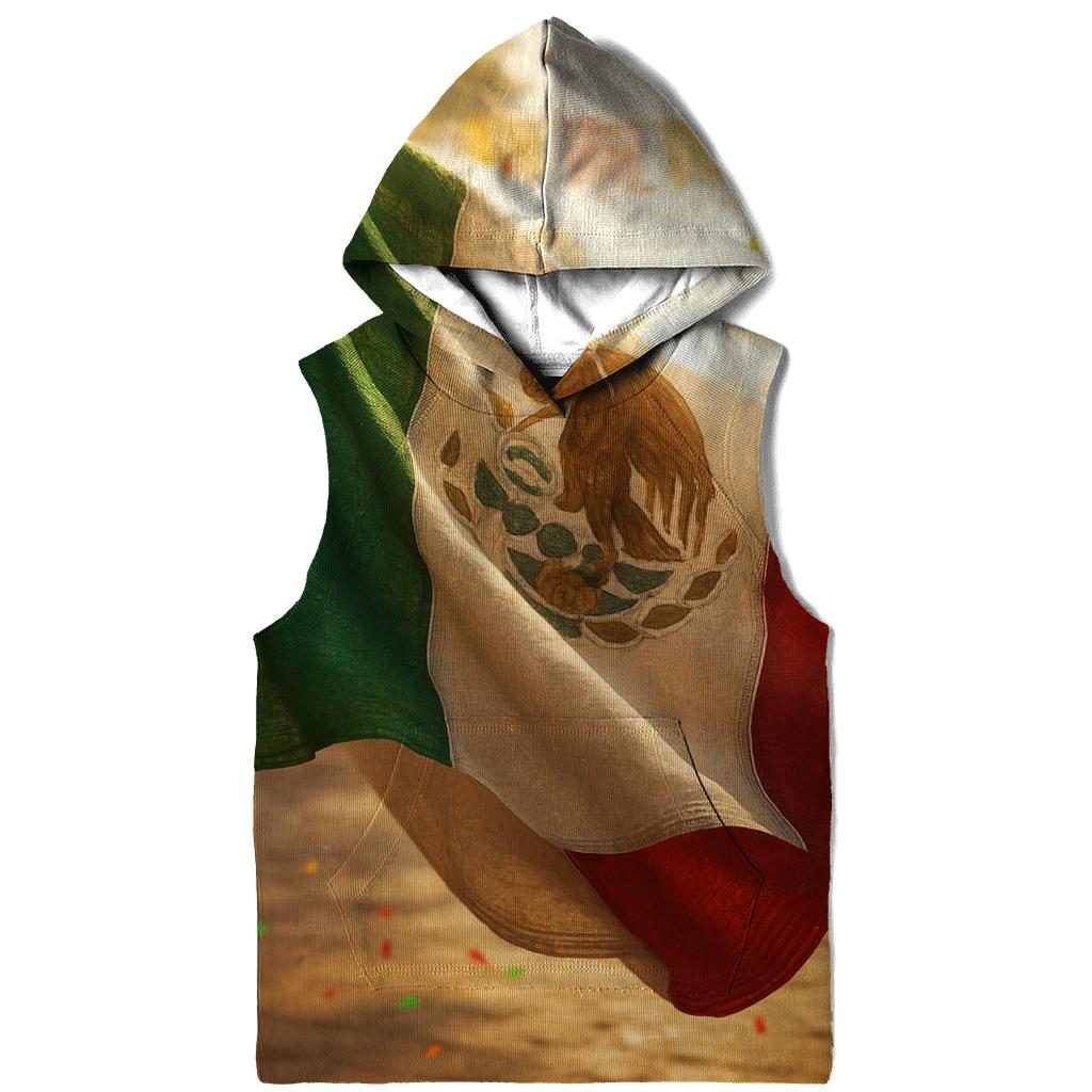 Mexico Fiesta Fabric Dance embroidered hoodies